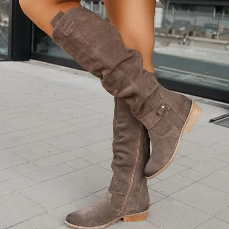Celina | Botas de invierno con efecto de gamuza suave