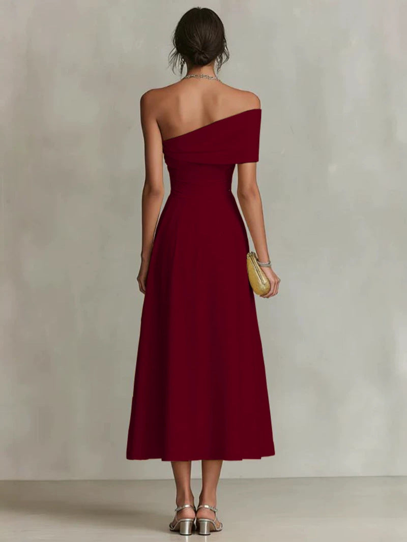wenda | Elegante vestido maxi fluido para mujer