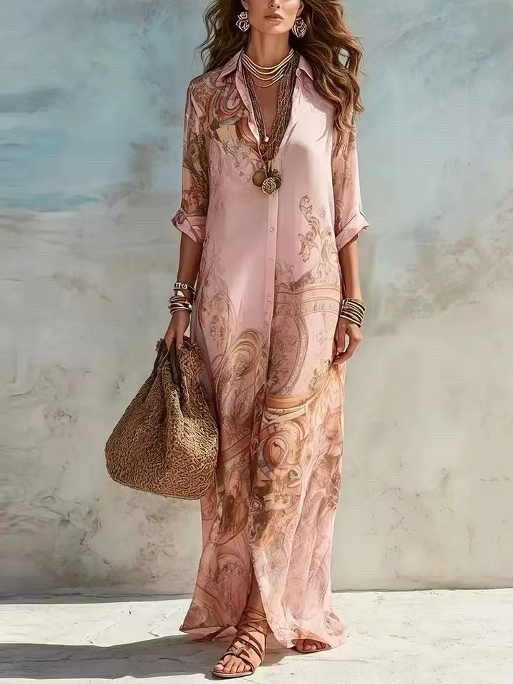 Margot | Maxi estampado barroco