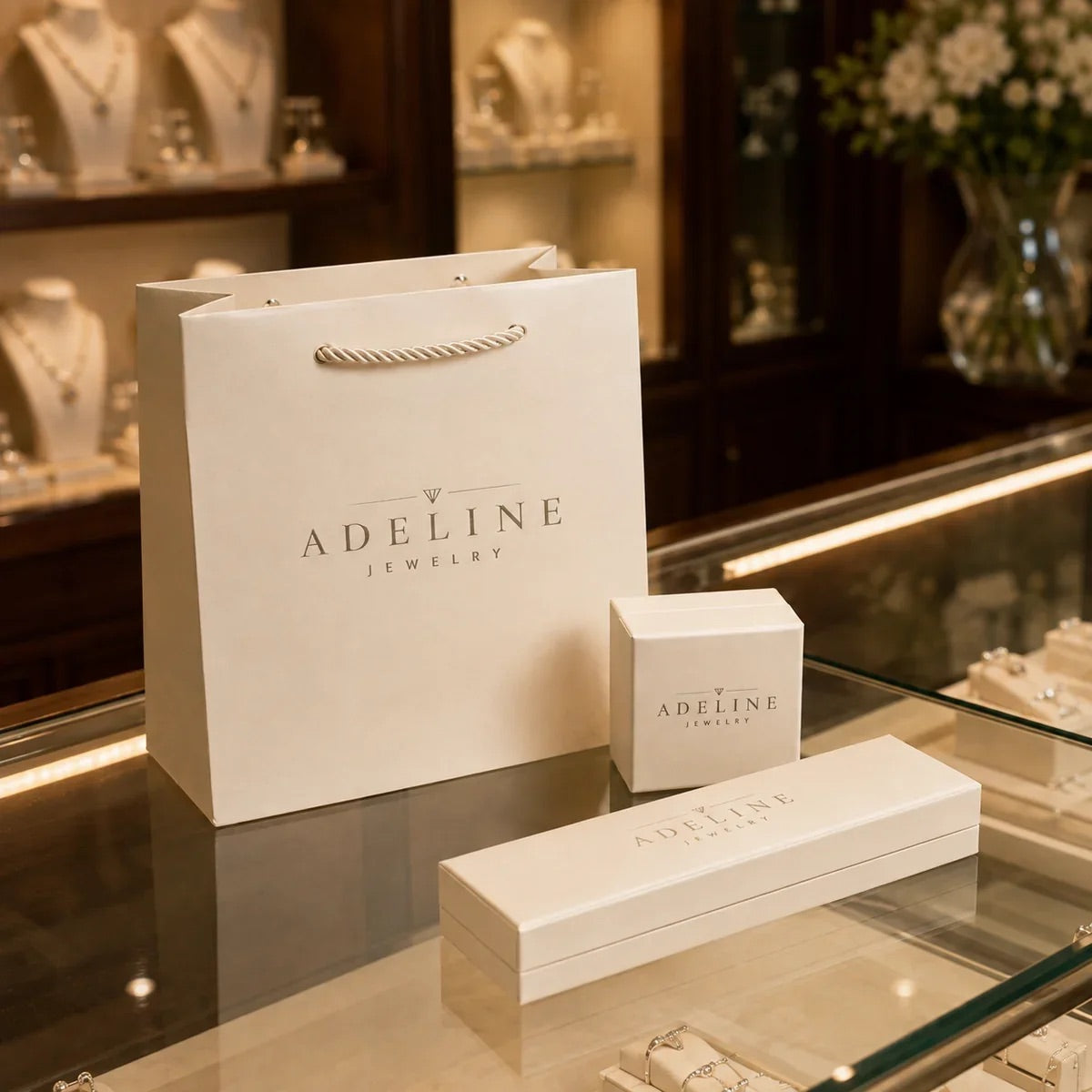 Adelina - Pulsera de perlas de oro