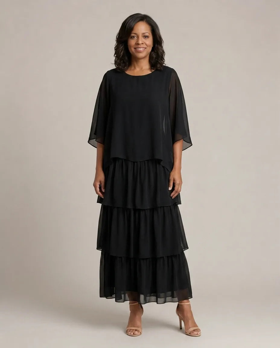 Lara | Elegante vestido maxi que fluye