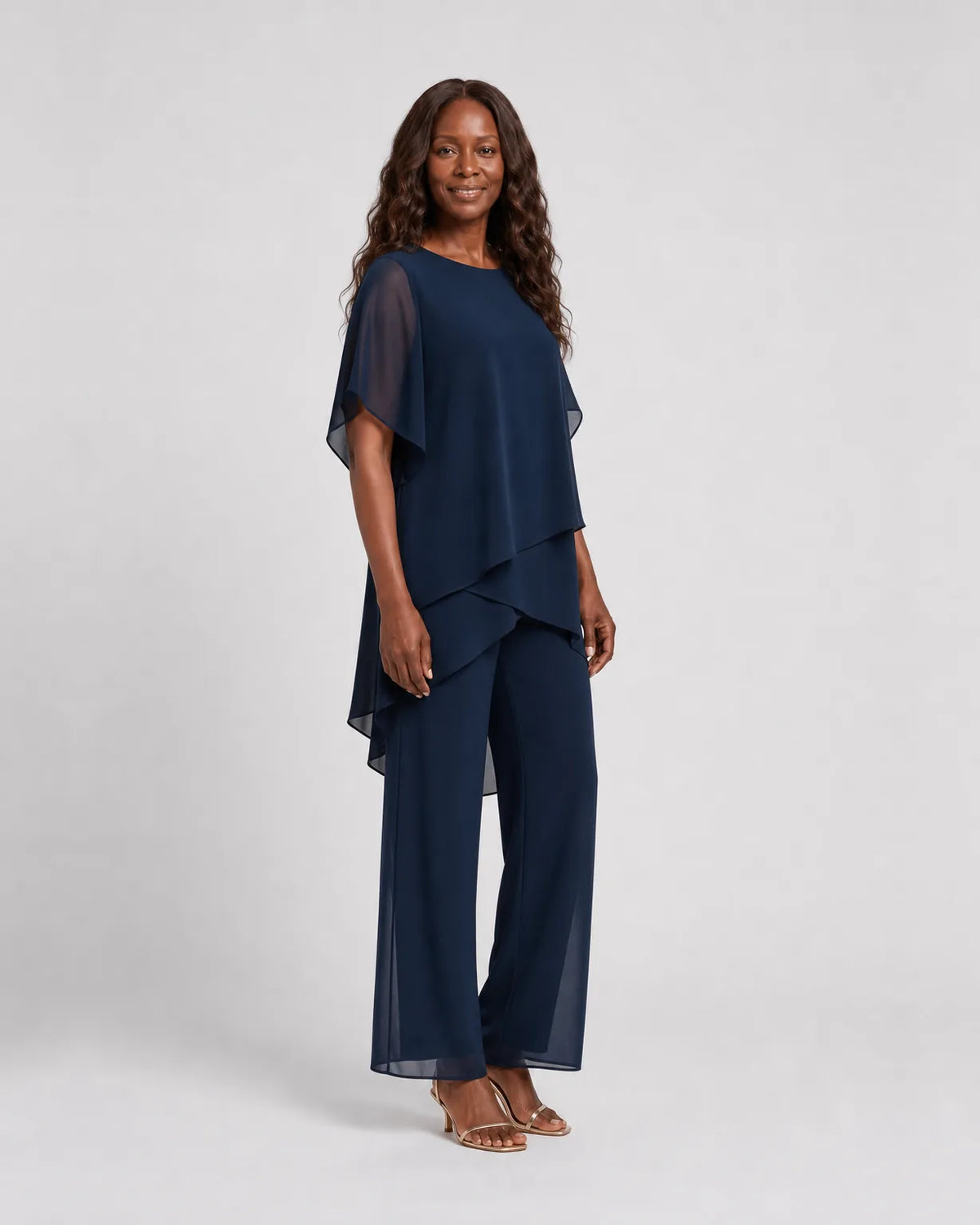 Roxina | Elegante conjunto de pantalón de fiesta de noche