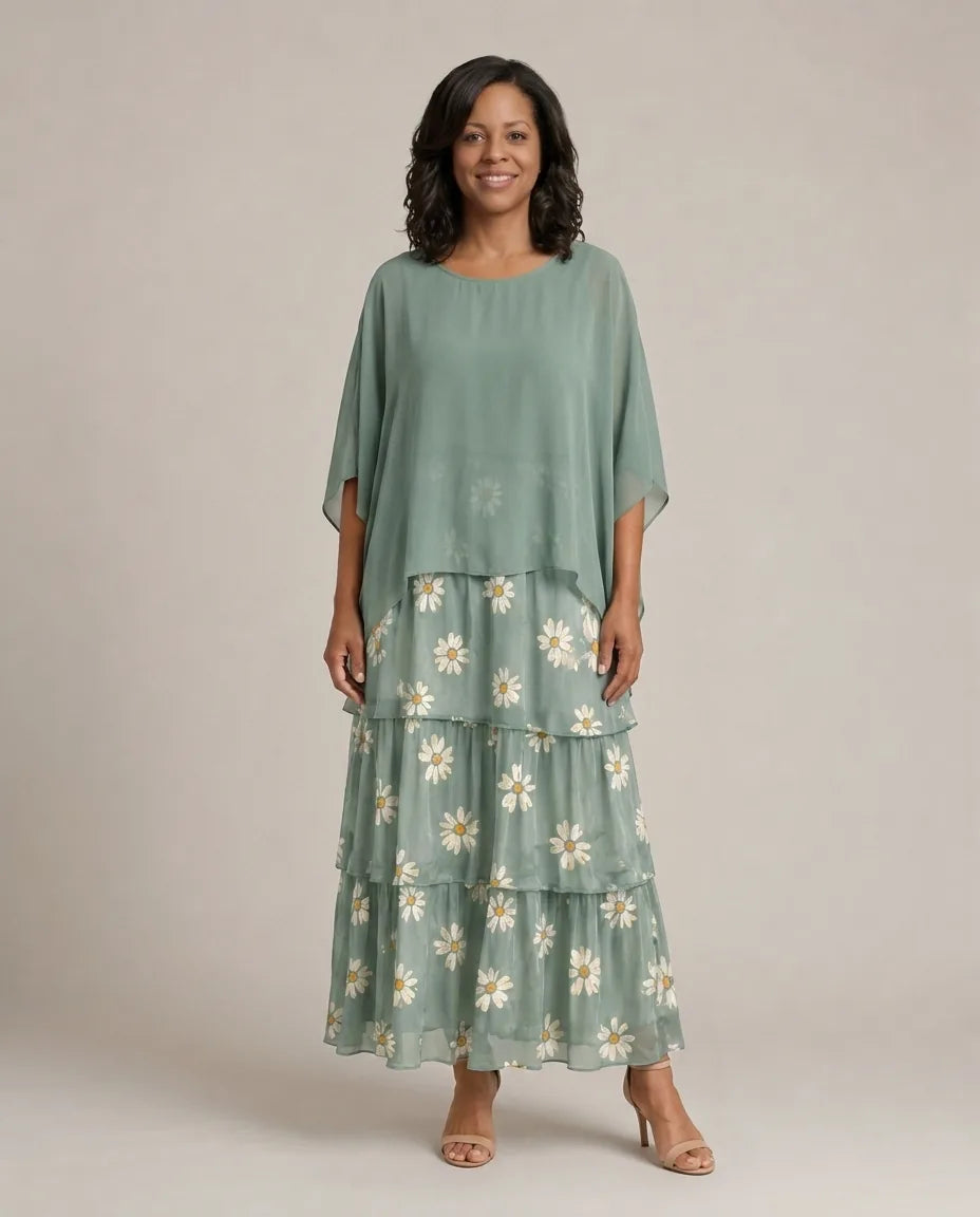 Lara | Elegante vestido maxi que fluye
