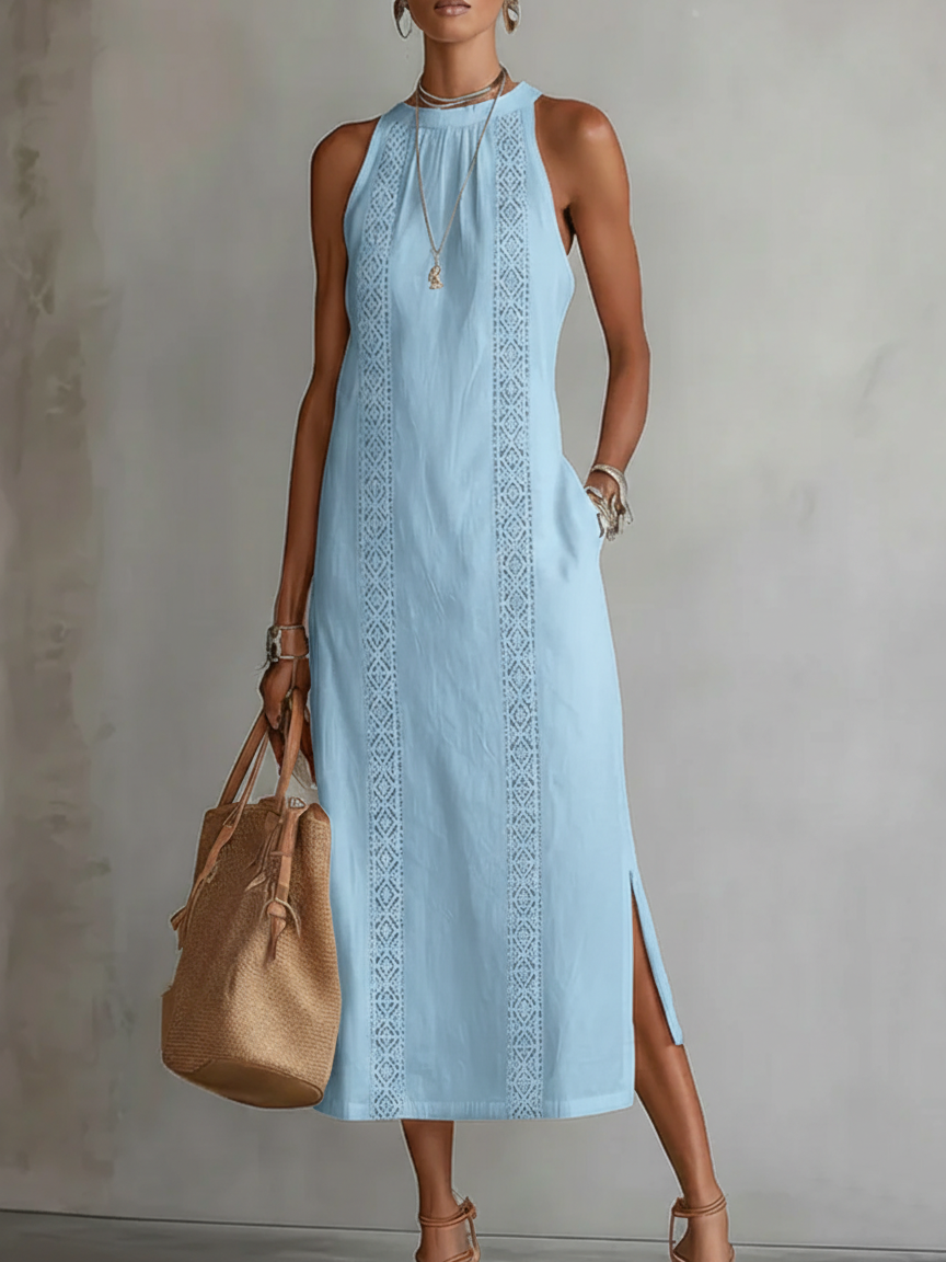 Cecilio | Collar de lino Midi