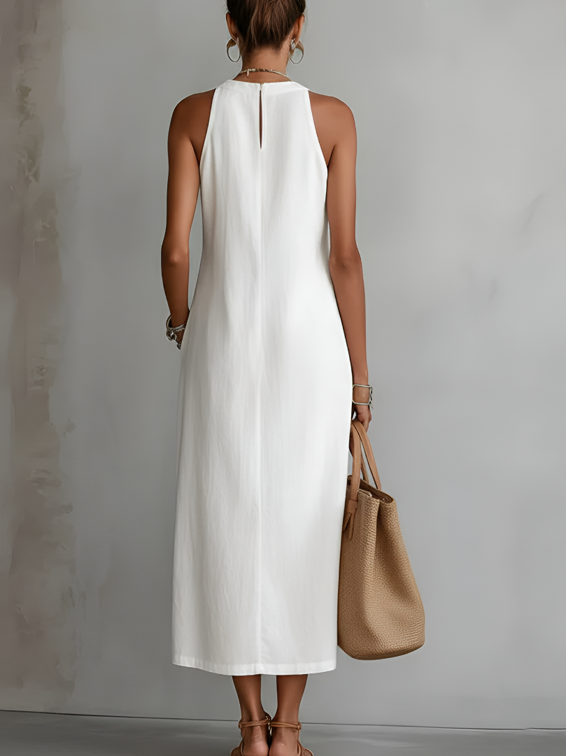 Cecilio | Collar de lino Midi