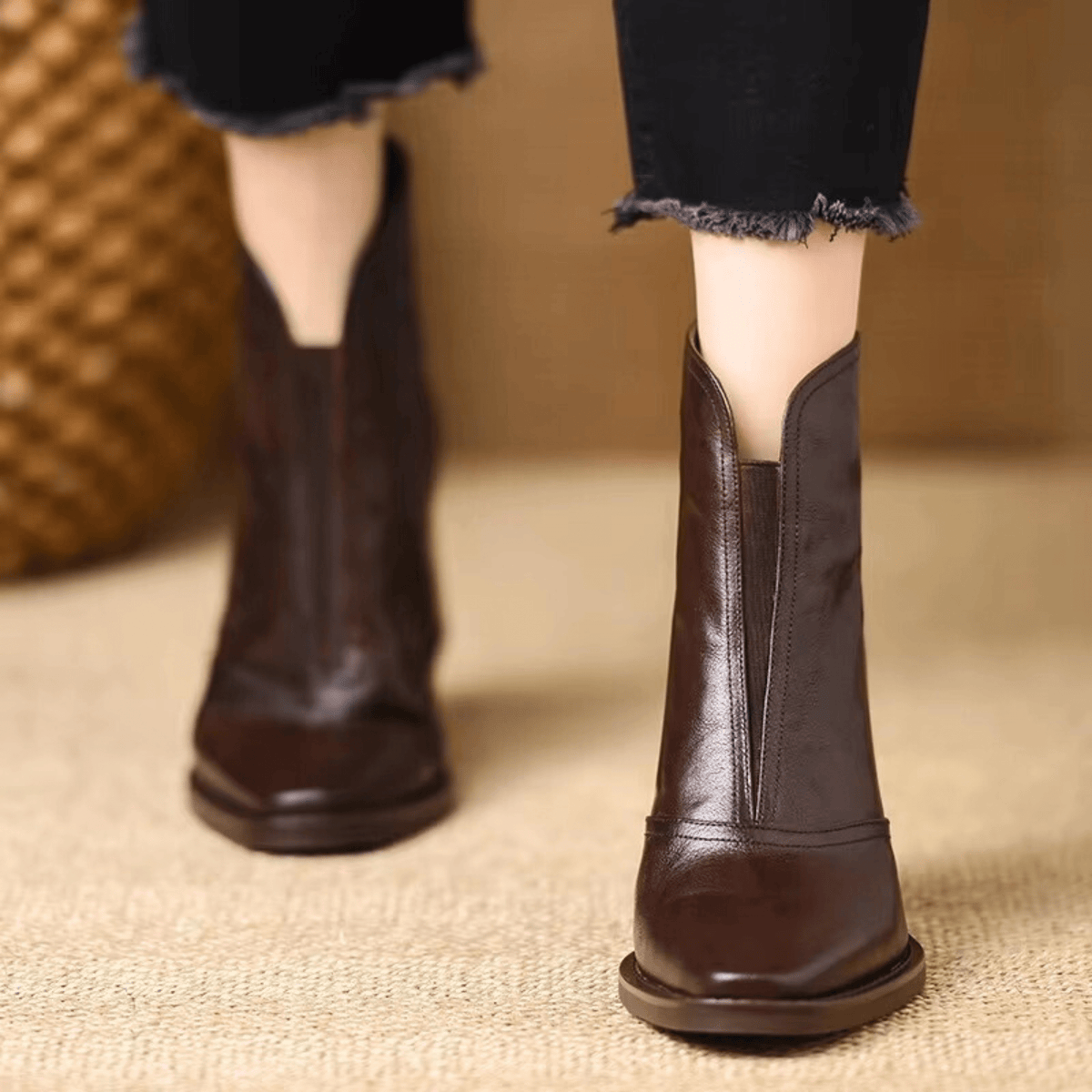 Botines Claudia Luxe de tacón medio