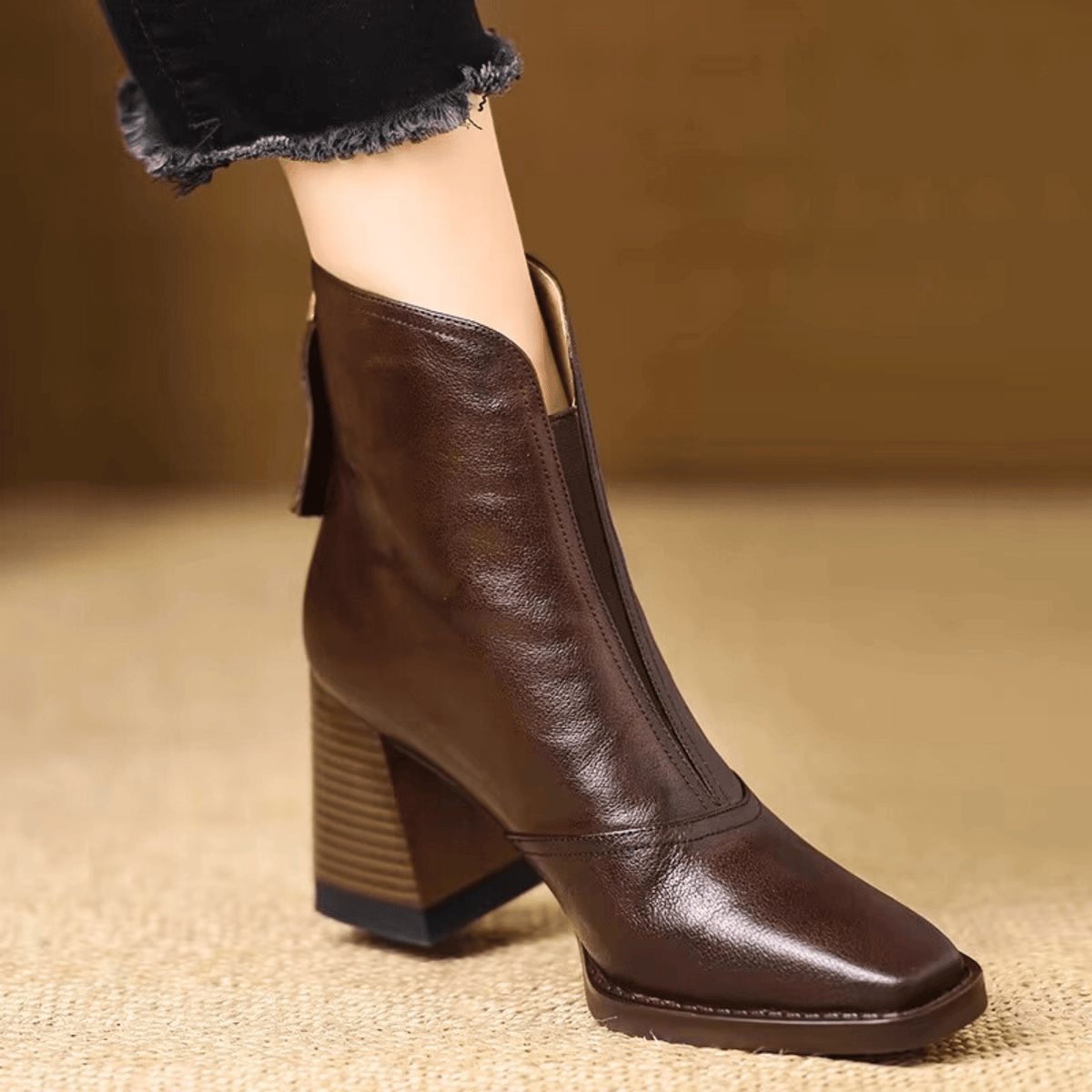 Botines Claudia Luxe de tacón medio