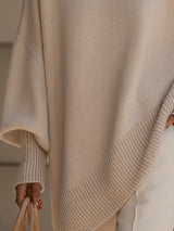 Clarisse | Jersey de punto holgado con cuello ancho