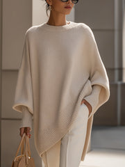 Clarisse | Jersey de punto holgado con cuello ancho