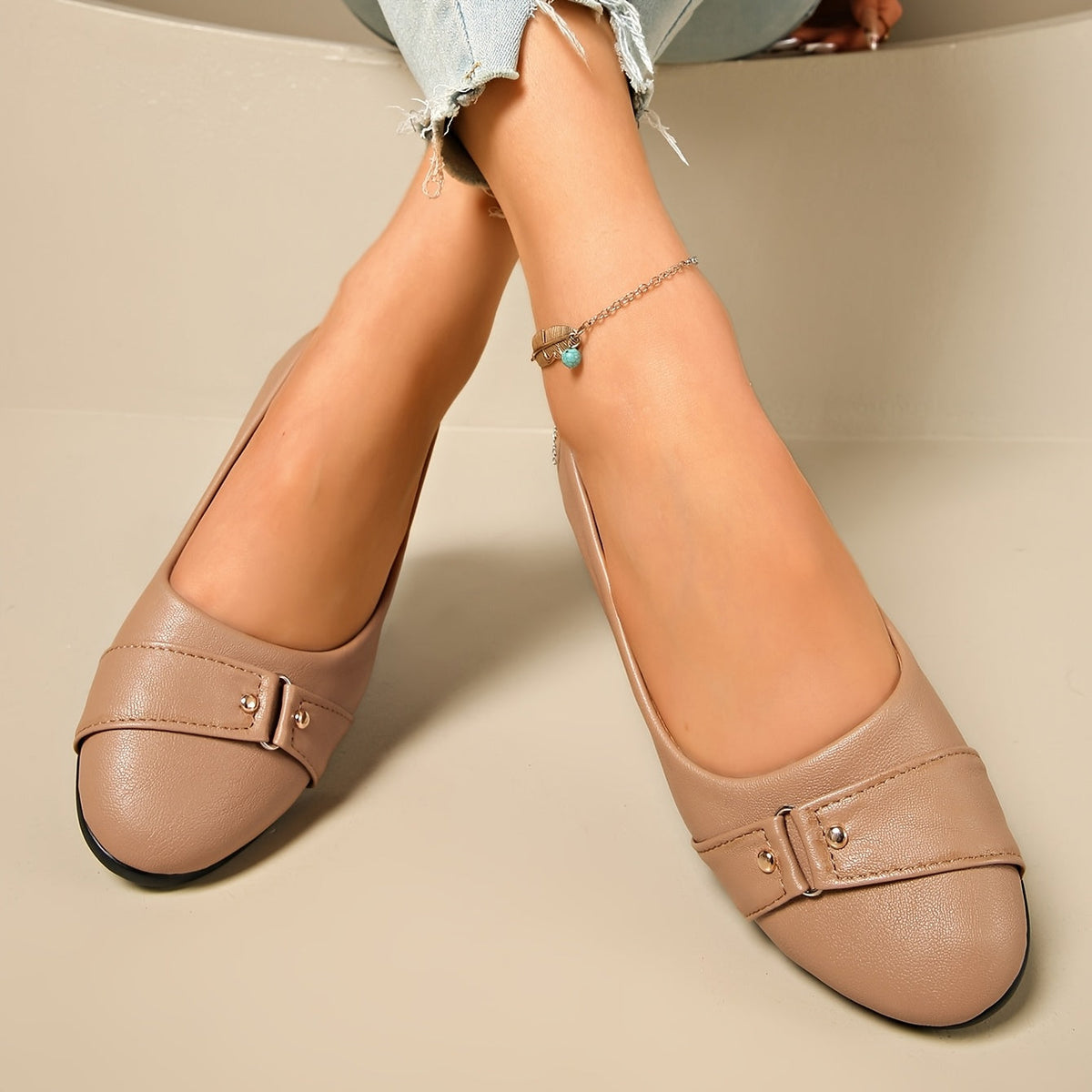 Mavis | Zapatos acolchados con tacón de cuña