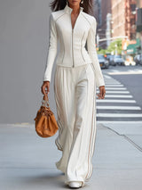 Abigail – Conjunto blanco holgado