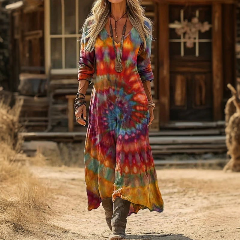Zoe - Vestido bohemio Flowy Elegance Everyday