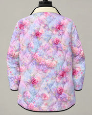 Rosalie | Chaqueta acolchada con estampado de rosas
