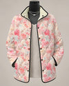 Estampado floral rosa claro