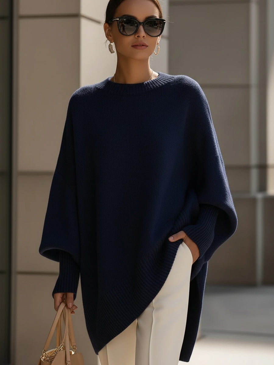 Clarisse | Jersey de punto holgado con cuello ancho