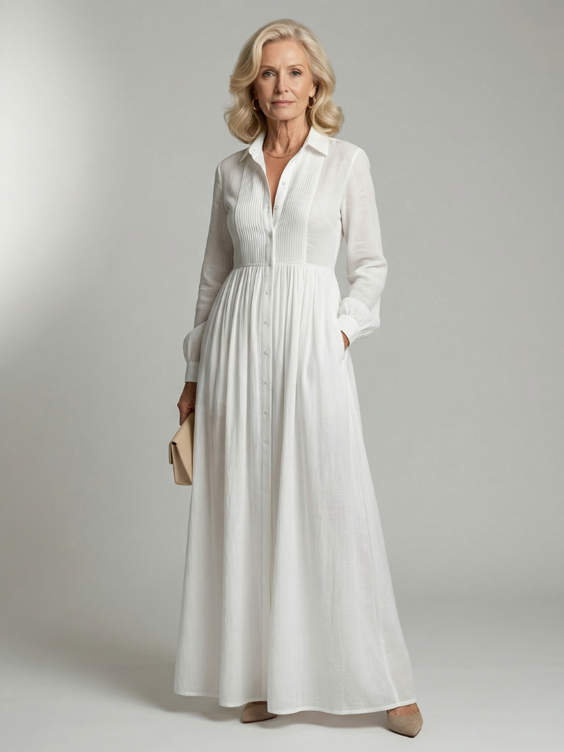 Stella & Grace™ | Vestido maxi de flujo suave