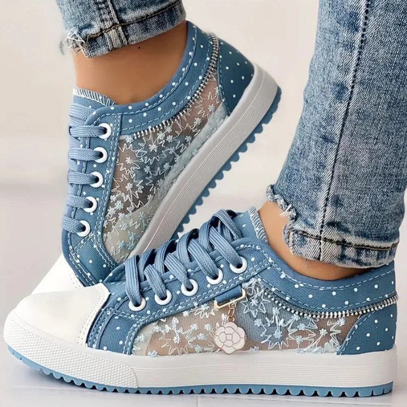Adelaide | Zapatillas con detalles dorados