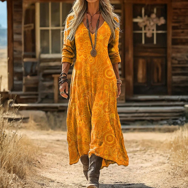 Giselle - Vestido de verano relajado y relajado