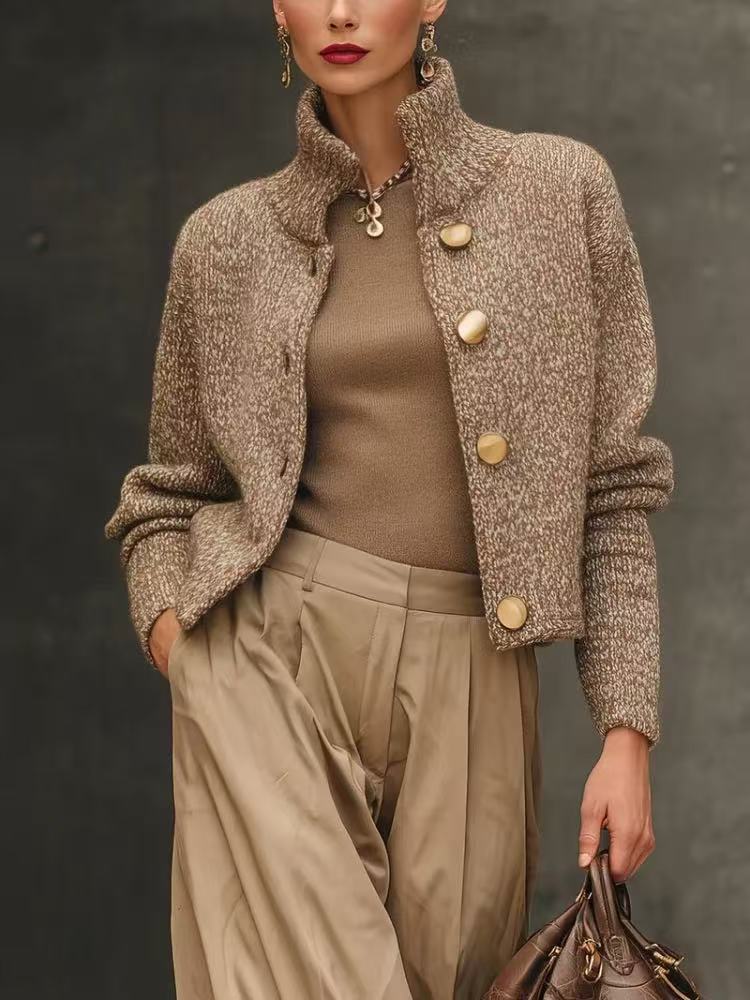 Adeline™ | Chaqueta entallada de mezcla de lana