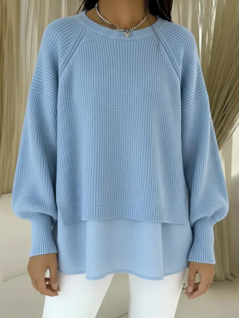 Grazia | Jersey de punto con efecto de capas