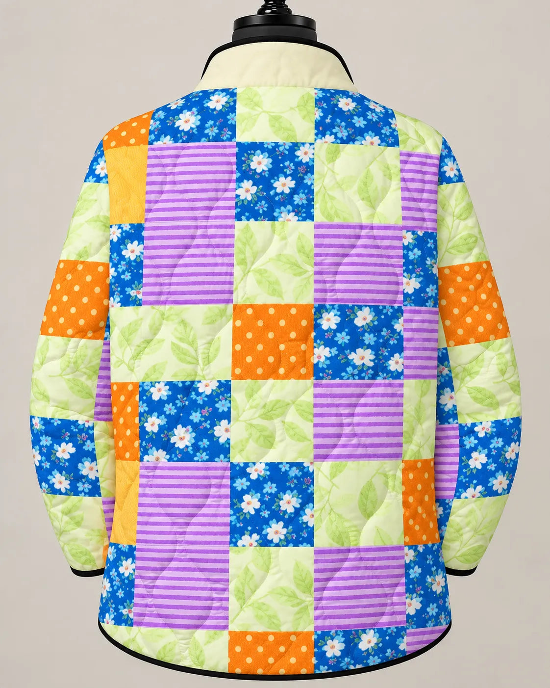 Elowen | Chaqueta de patchwork acolchada