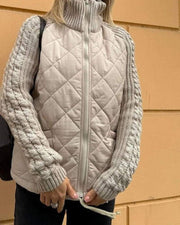 Victoria | Chaqueta polar casual de punto