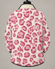Rosalie | Chaqueta suave con estampado de leopardo