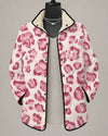 Estampado de leopardo rosa claro