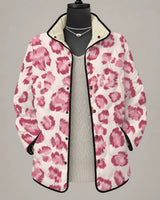 Rosalie | Chaqueta suave con estampado de leopardo