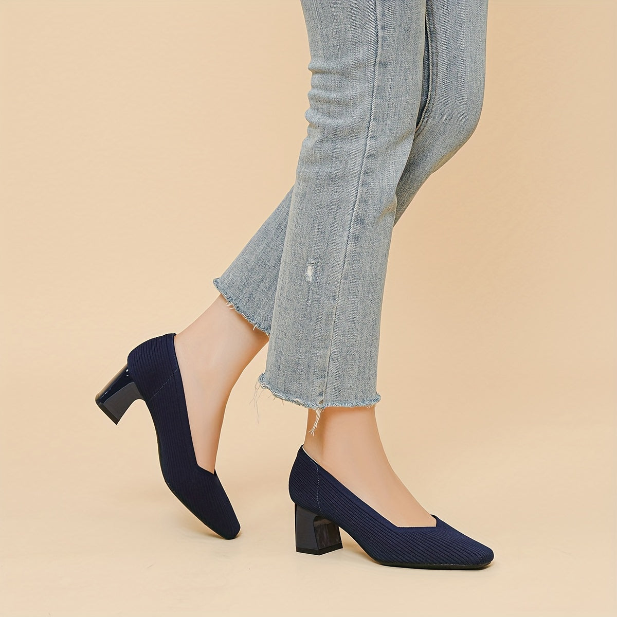 María | Cómodos tacones de plataforma con elegancia clásica