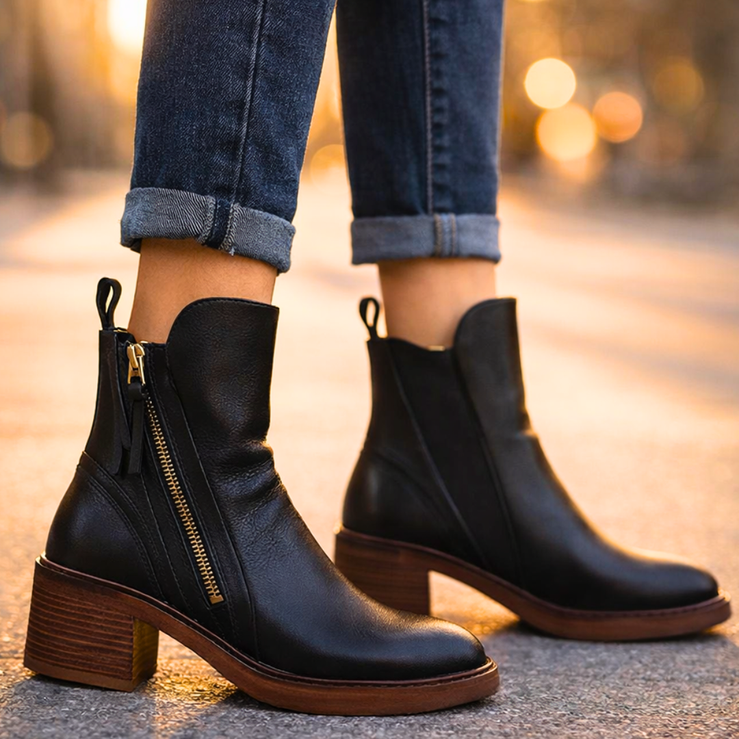 Botines de cuero NOLA