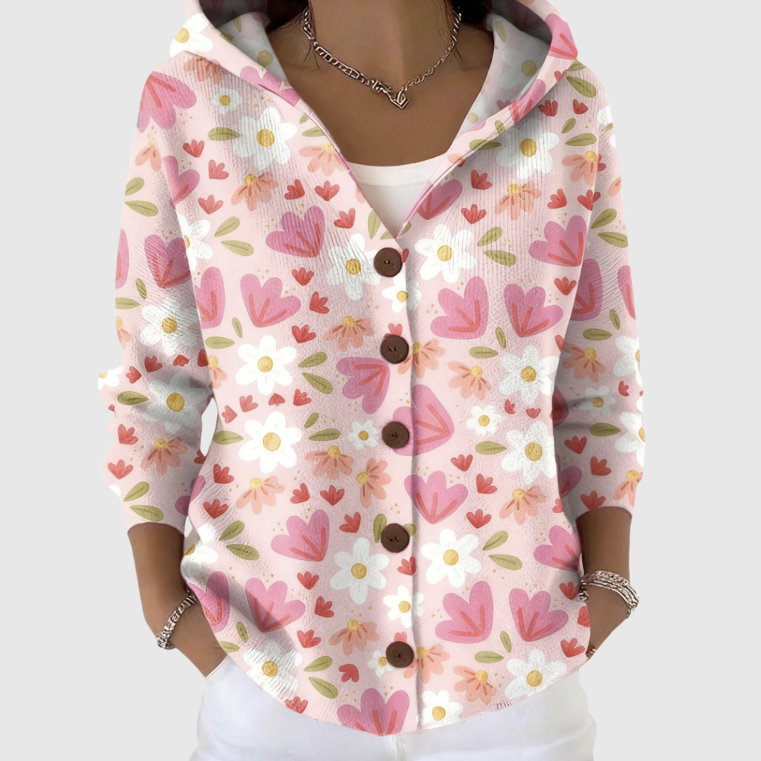 Lisette | Sudadera de punto con capucha