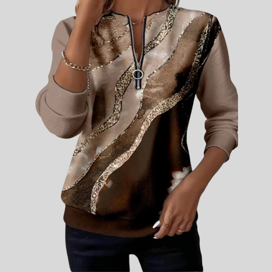 Nirvelle | Sudadera con estampado vintage
