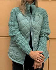 Victoria | Chaqueta polar casual de punto