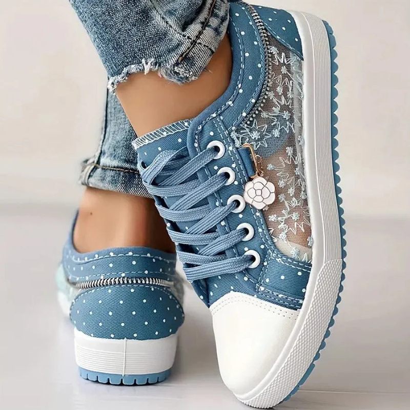 Adelaide | Zapatillas con detalles dorados