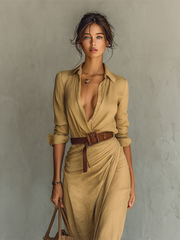Victoire | Vestido largo holgado