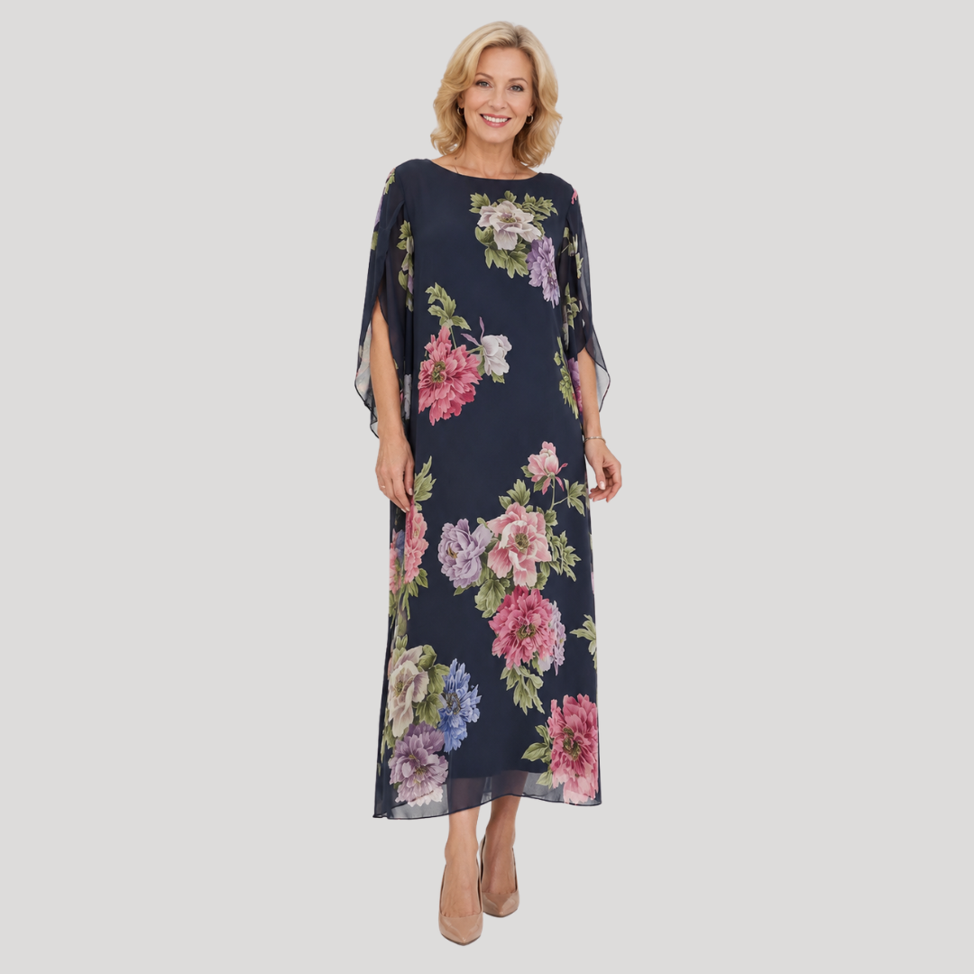 ELOWEN™ | Vestido maxi de medianoche