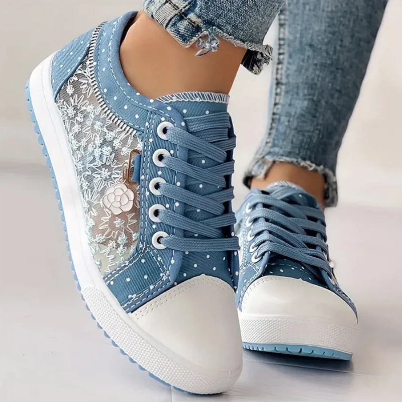 Adelaide | Zapatillas con detalles dorados
