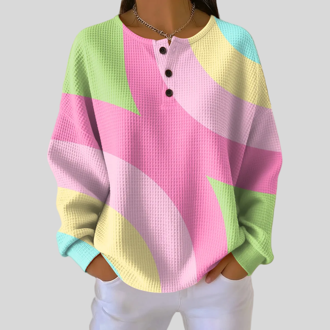 Lorelei | Sudadera con estampado abstracto