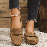 Leonie | Mocasines Ruskinds con borde ondulado