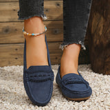 Leonie | Mocasines Ruskinds con borde ondulado