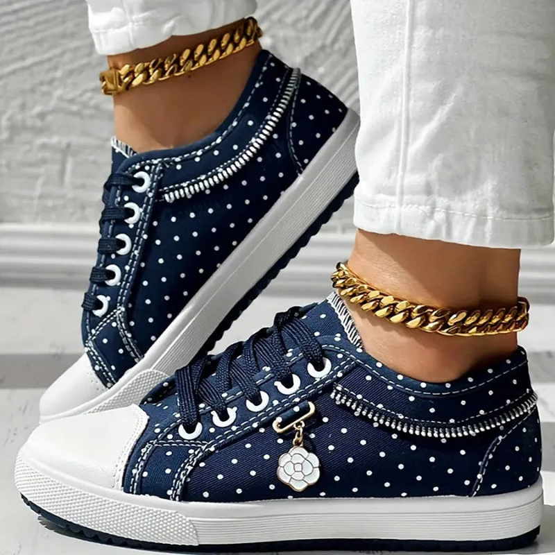 Adelaide | Zapatillas con detalles dorados