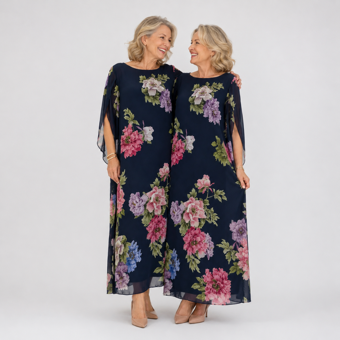 ELOWEN™ | Vestido maxi de medianoche