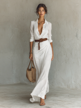 Victoire | Vestido largo holgado