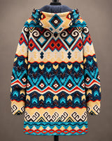 Eliana | Chaqueta de mosaico Heritage con capucha