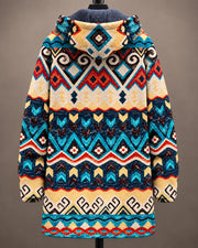 Eliana | Chaqueta de mosaico Heritage con capucha