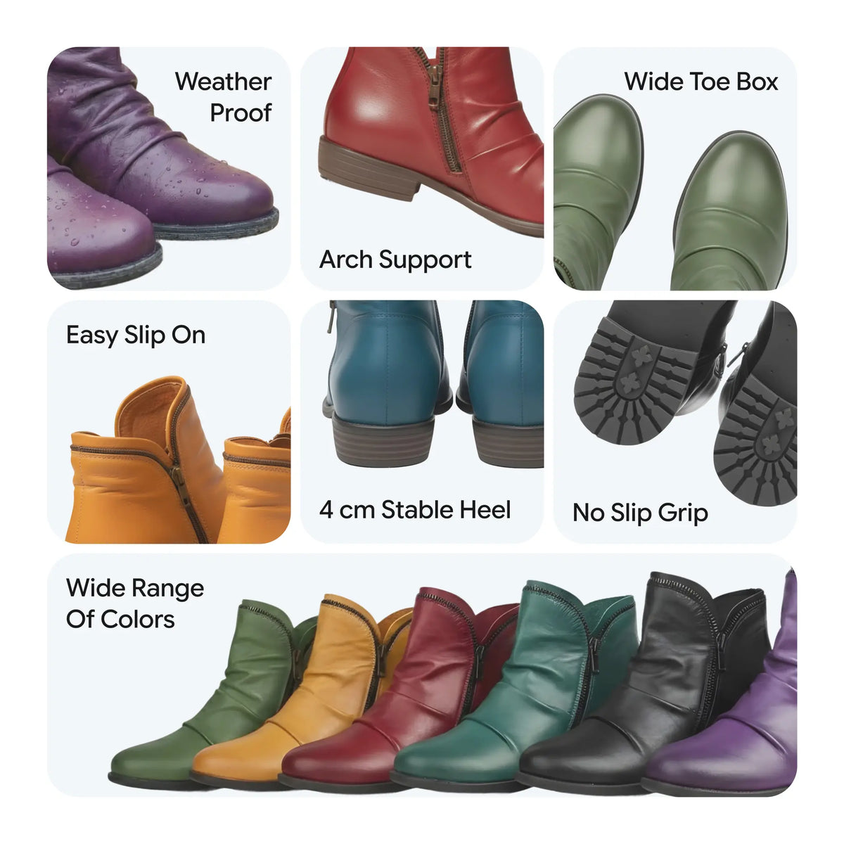 Arden™ | Botas ortopédicas