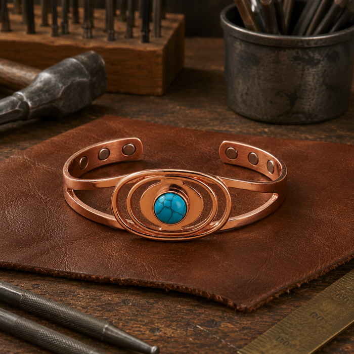 Tarn | Pulsera con acabado cobrizo