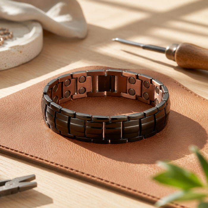Talon | Brazalete con acabado cobrizo