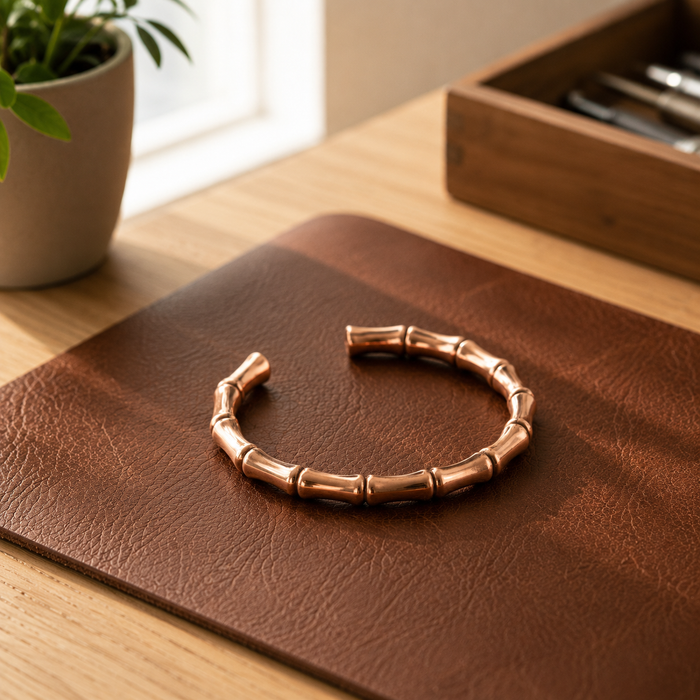 Matorral | Brazalete con acabado cobrizo